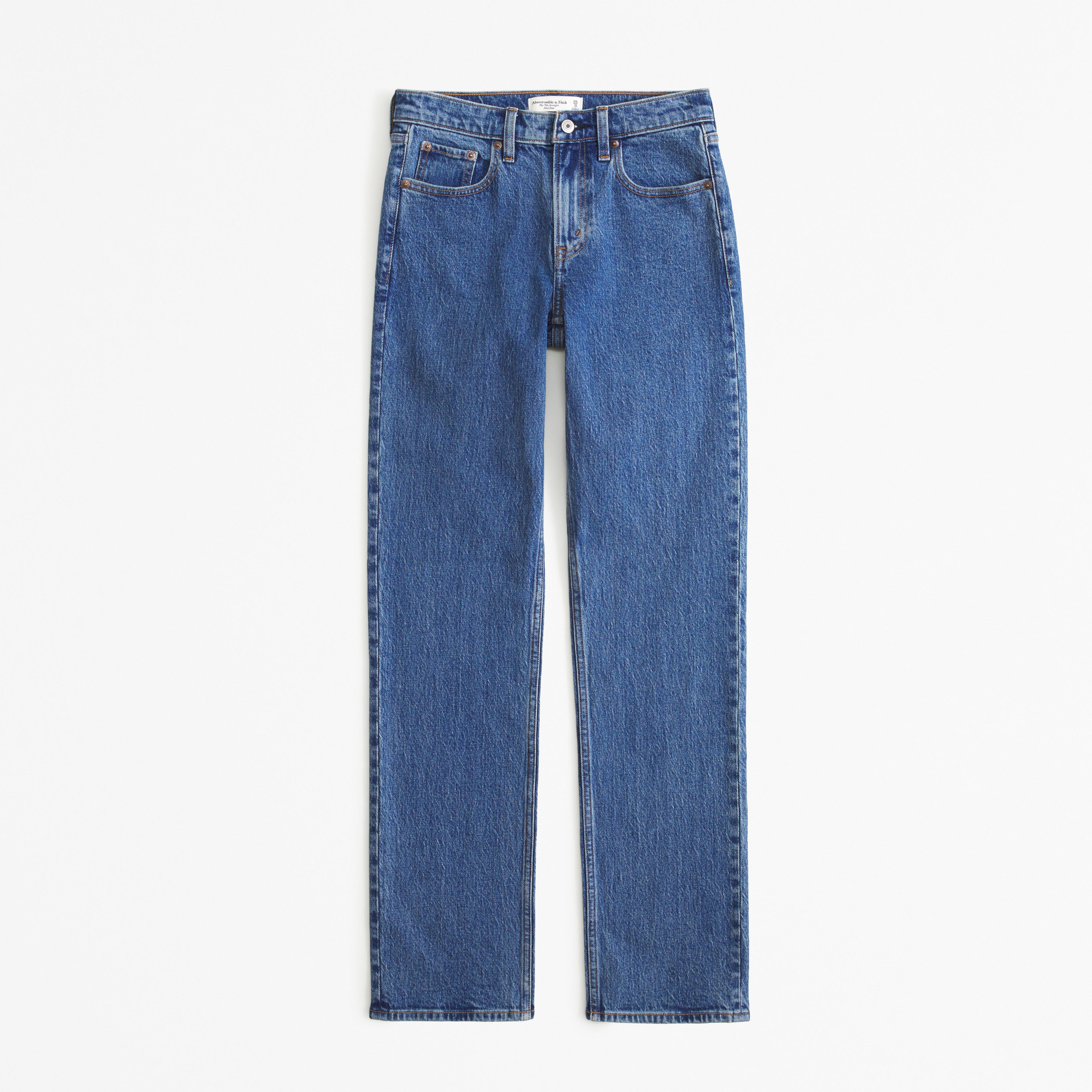 ★ ★ South Mid Blue 90s Straight Fit Eco Cool De Women's Mid Rise 90s Straight Jean | Women's Bottoms