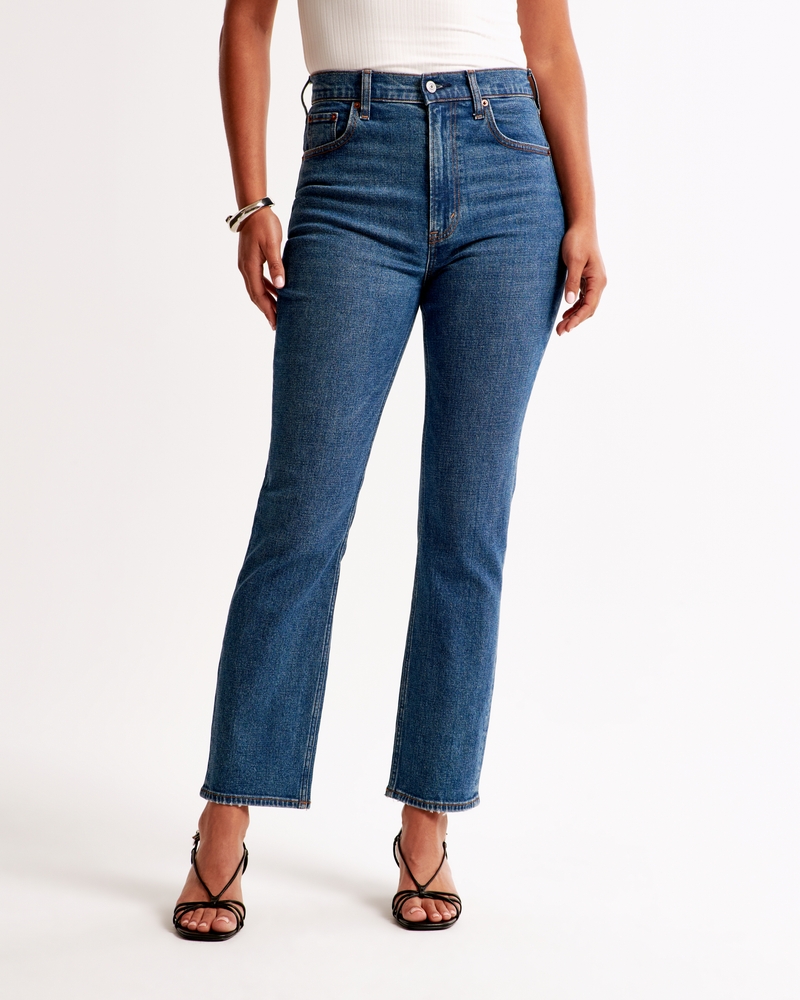 Curve Love Ultra High Rise Ankle Straight Jean