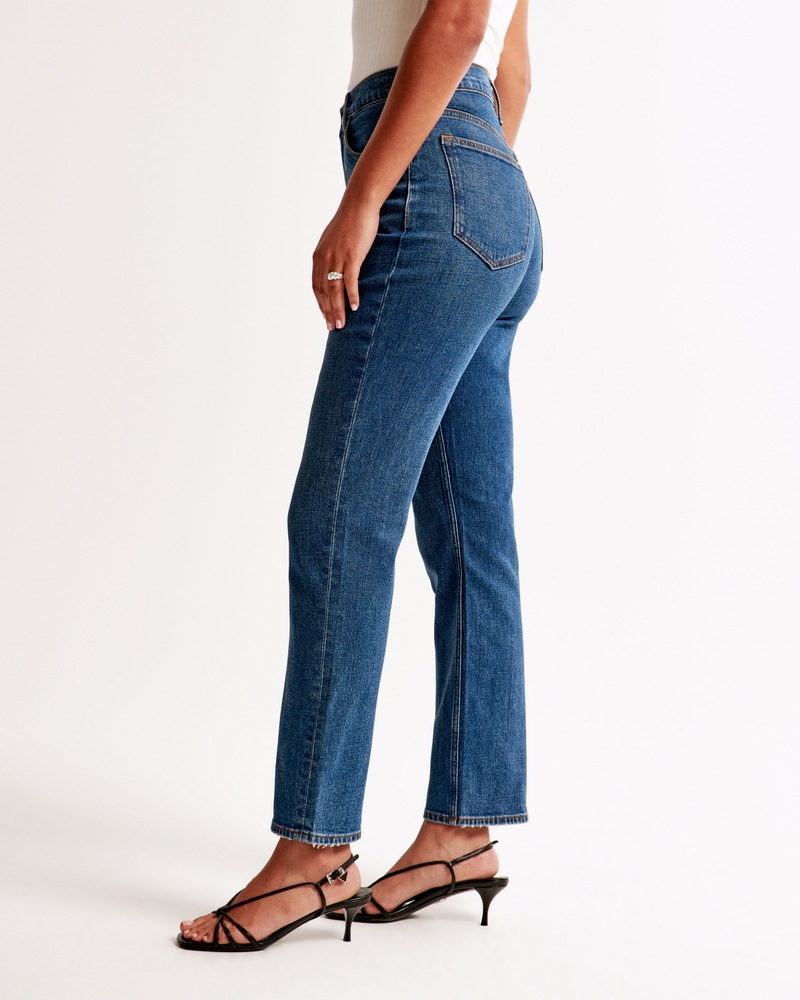 Curve Love Ultra High Rise Ankle Straight Jean
