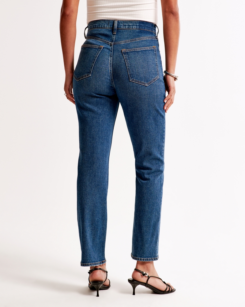 Curve Love Ultra High Rise Ankle Straight Jean