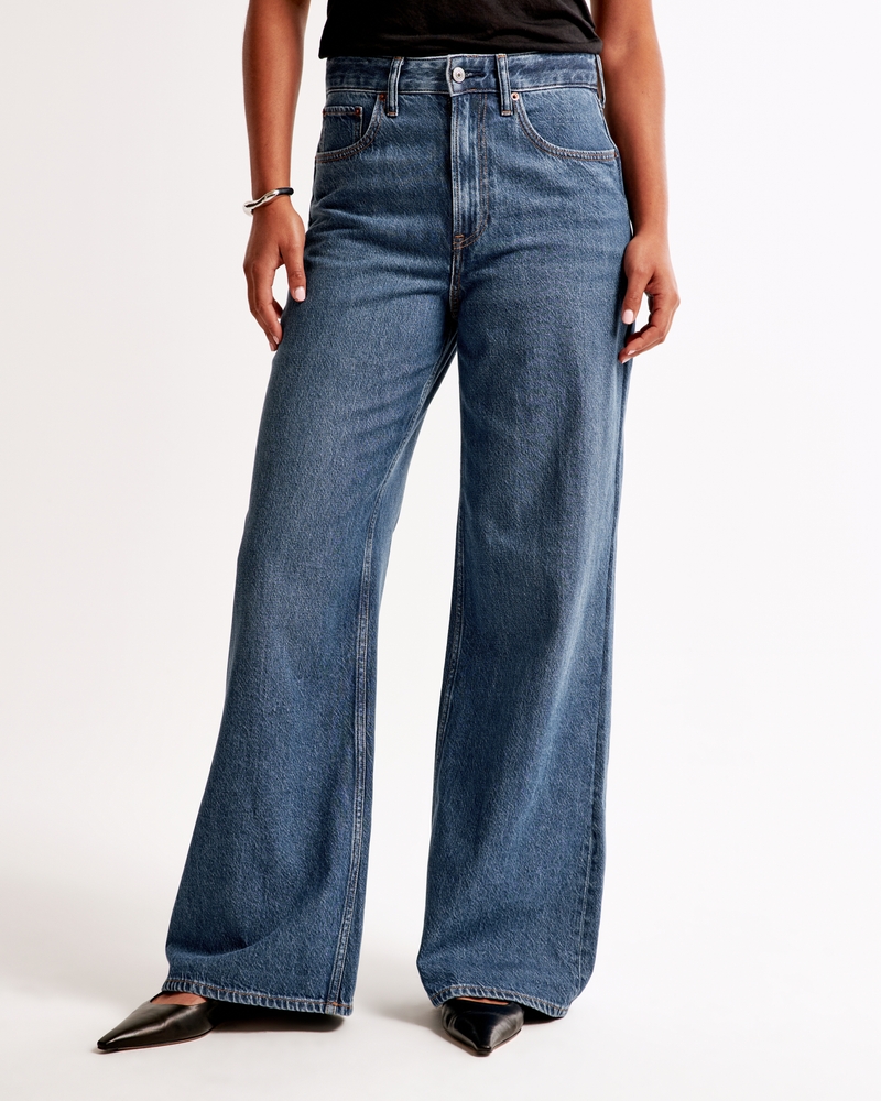 Curve Love High Rise Wide Leg Jean