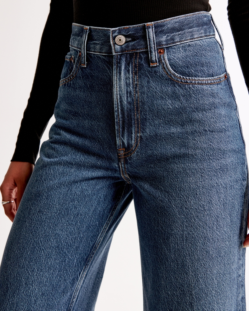 High Rise Wide Leg Jean