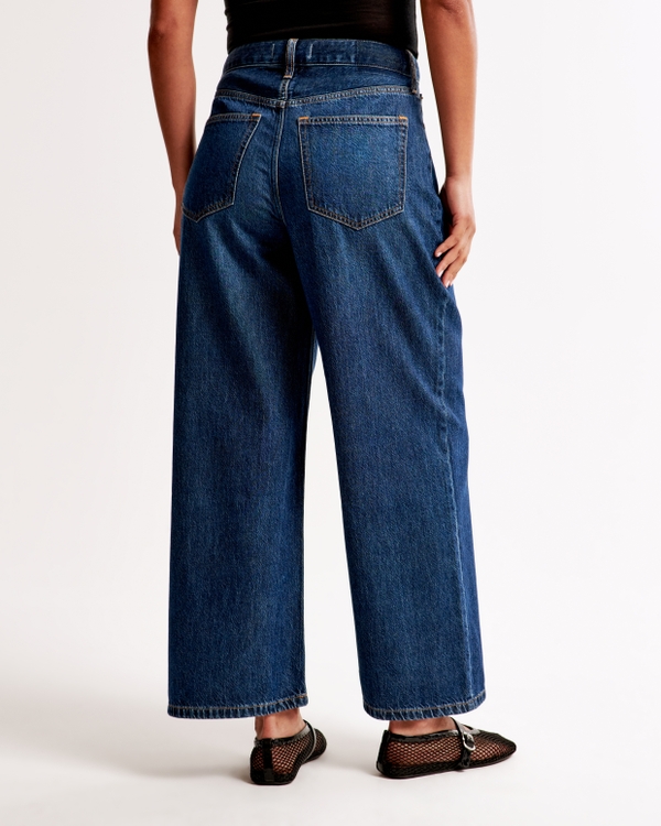 Curve Love High Rise Cropped Wide Leg Jean