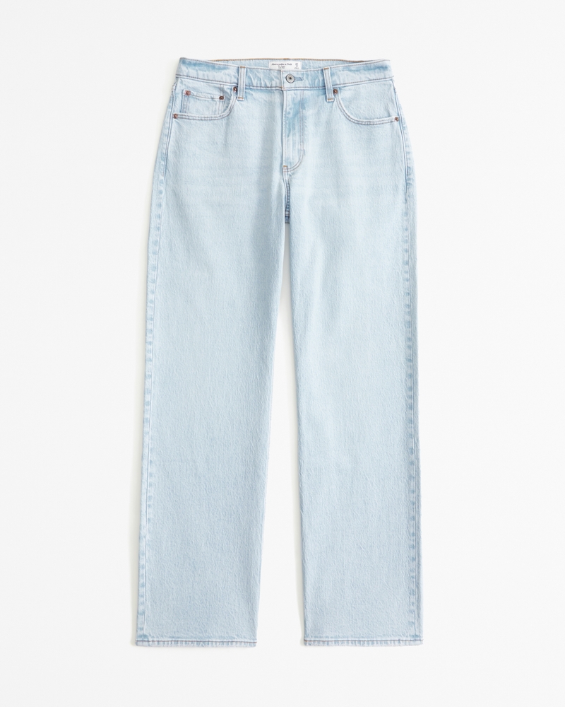 Women's Curve Love Low Rise Baggy Jean | Women's Bottoms | Abercrombie.com