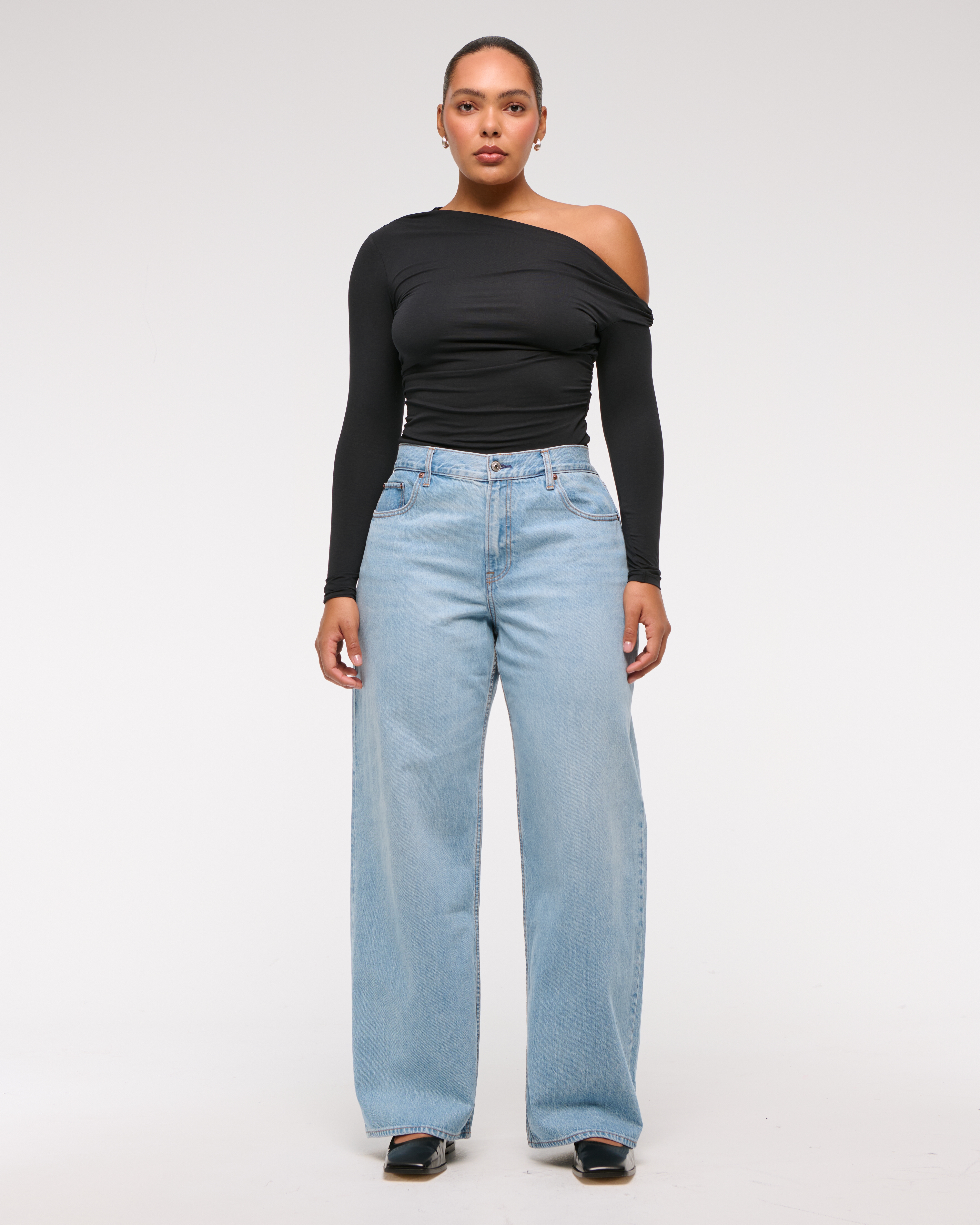 Women's Curve Love Low Rise Ultra Loose Jean | Women's