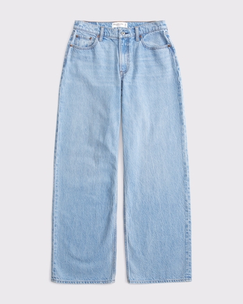 Women's Curve Love Low Rise Ultra Loose Jean | Women's Bottoms | Abercrombie.com