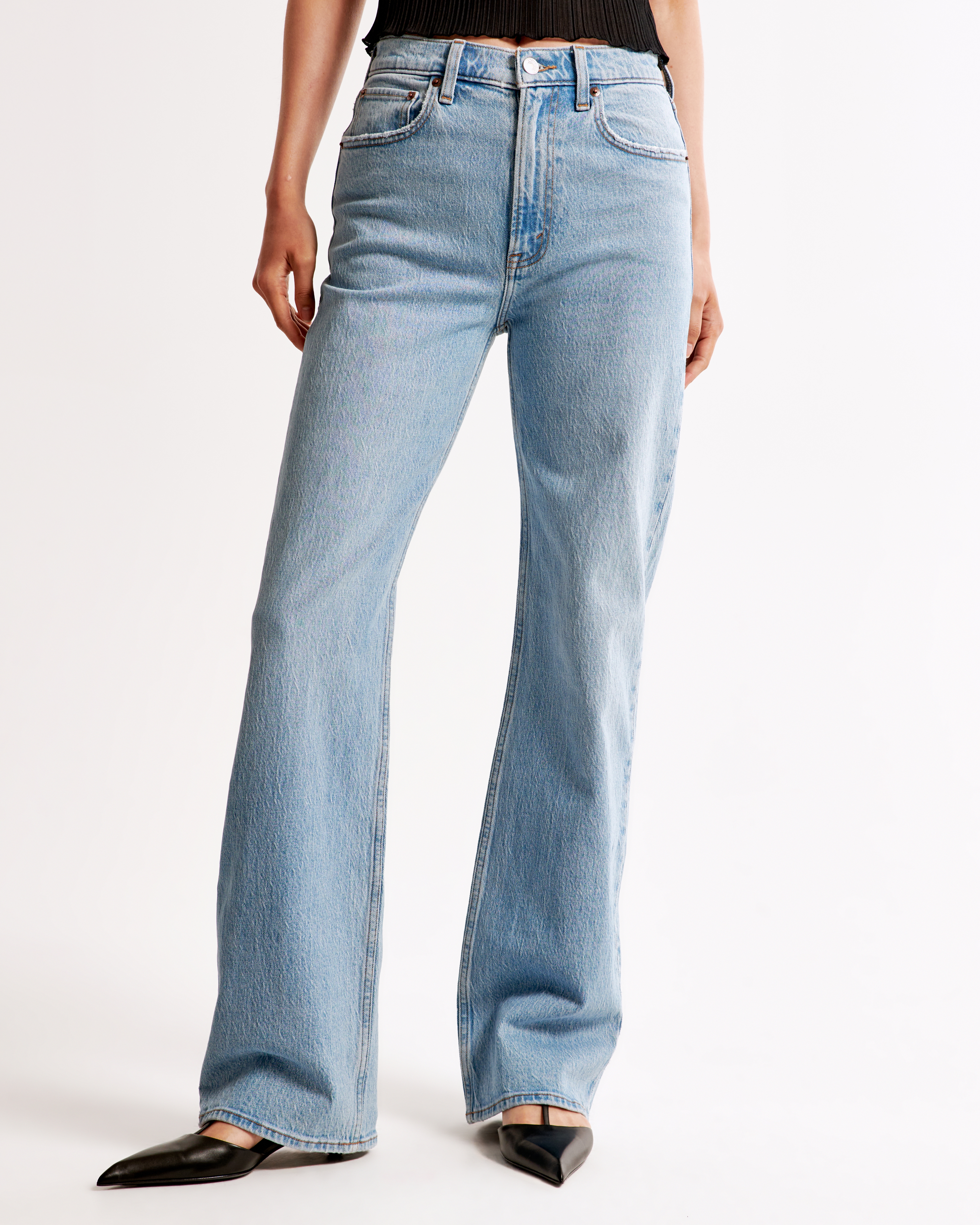 希少！90s ABERCROMBIE&FITCHCOMPANY Women's High Rise 90s Relaxed Jean | Women's Clearance