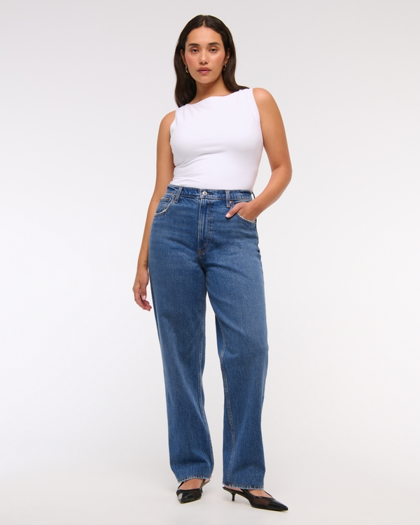 Ultra High Rise 90s Straight Jean, Medium