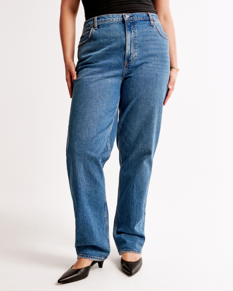 Curve Love Ultra High Rise 90s Straight Jean