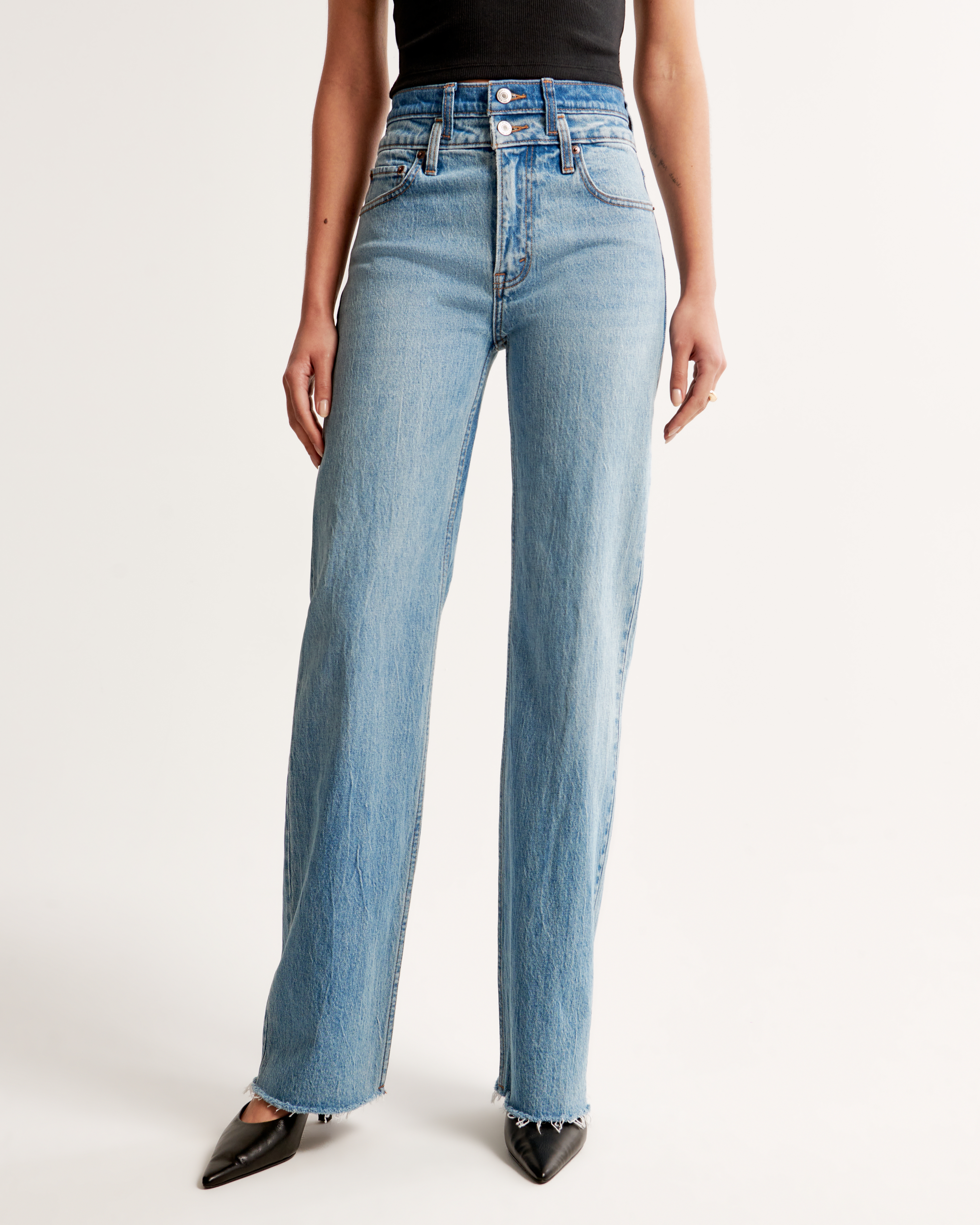 Abercrombie and Fitch buy jeans 90s high waisted relaxed