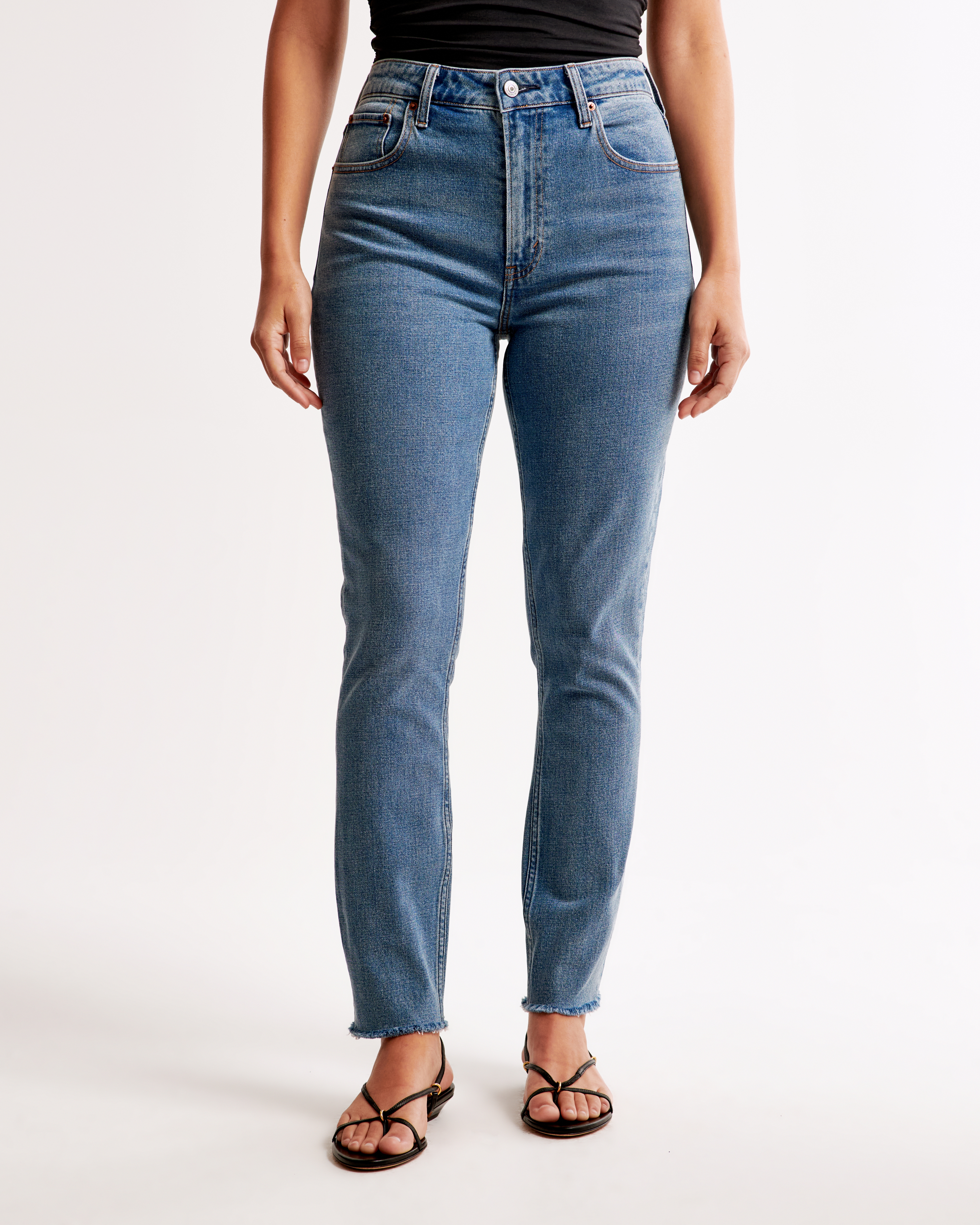 Abercrombie & Fitch Curve Love The Skinny outlet High-Rise Jean