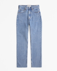 Ultra High Rise Ankle Straight Jean
