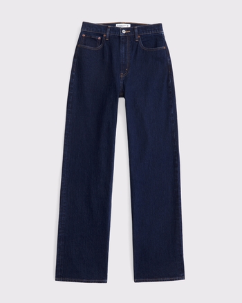 Women's High Rise 90s Relaxed Jean | Women's Bottoms | Abercrombie.com