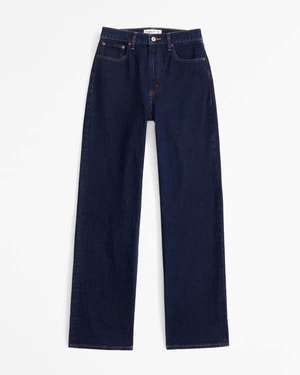 High Rise 90s Relaxed Jean, Dark Rinse view 1