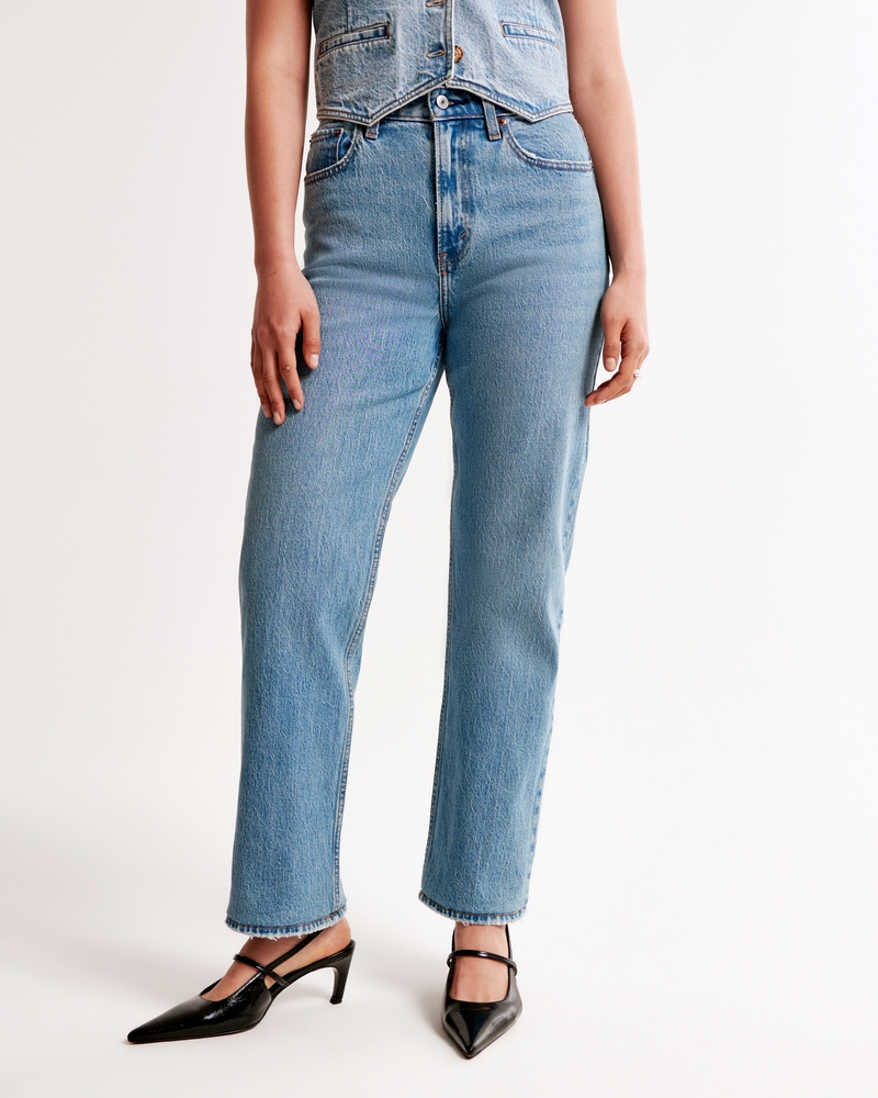 Curve Love High Rise Vintage Straight Jean