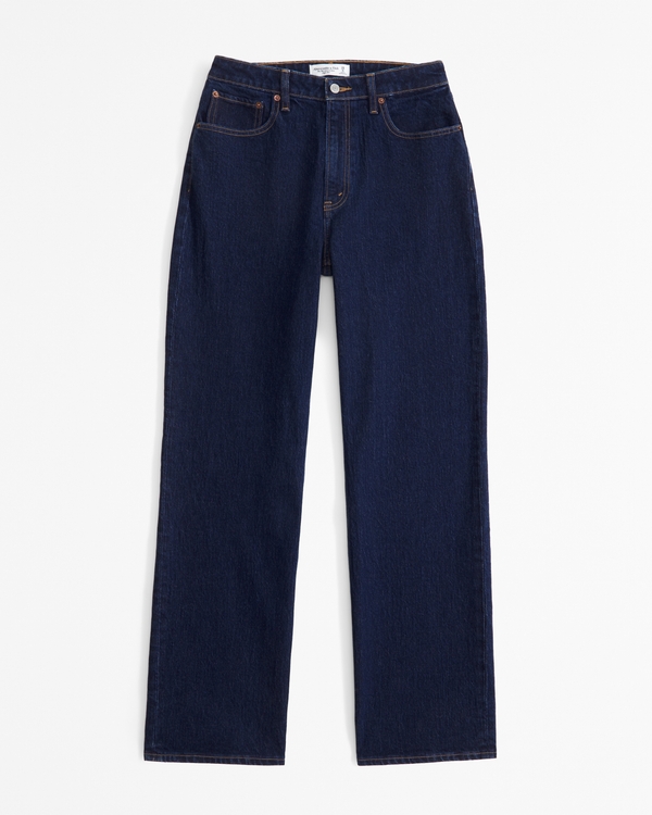 Curve Love High Rise 90s Relaxed Jean, Dark Rinse view 1