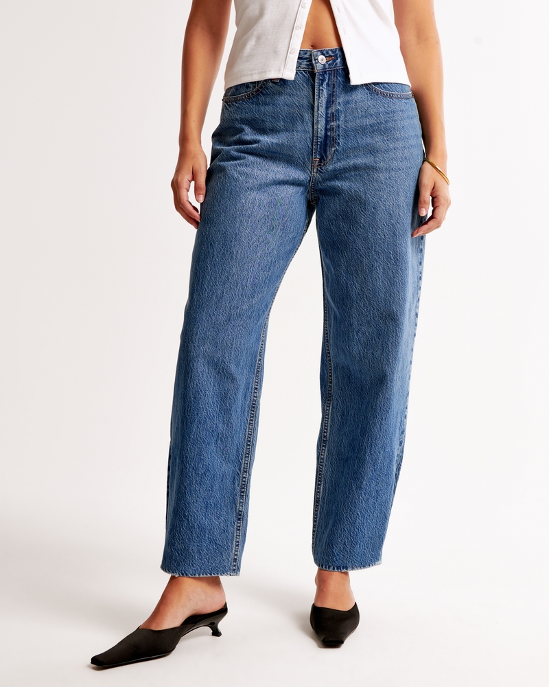 Curve Love High Rise Tapered Loose Jean