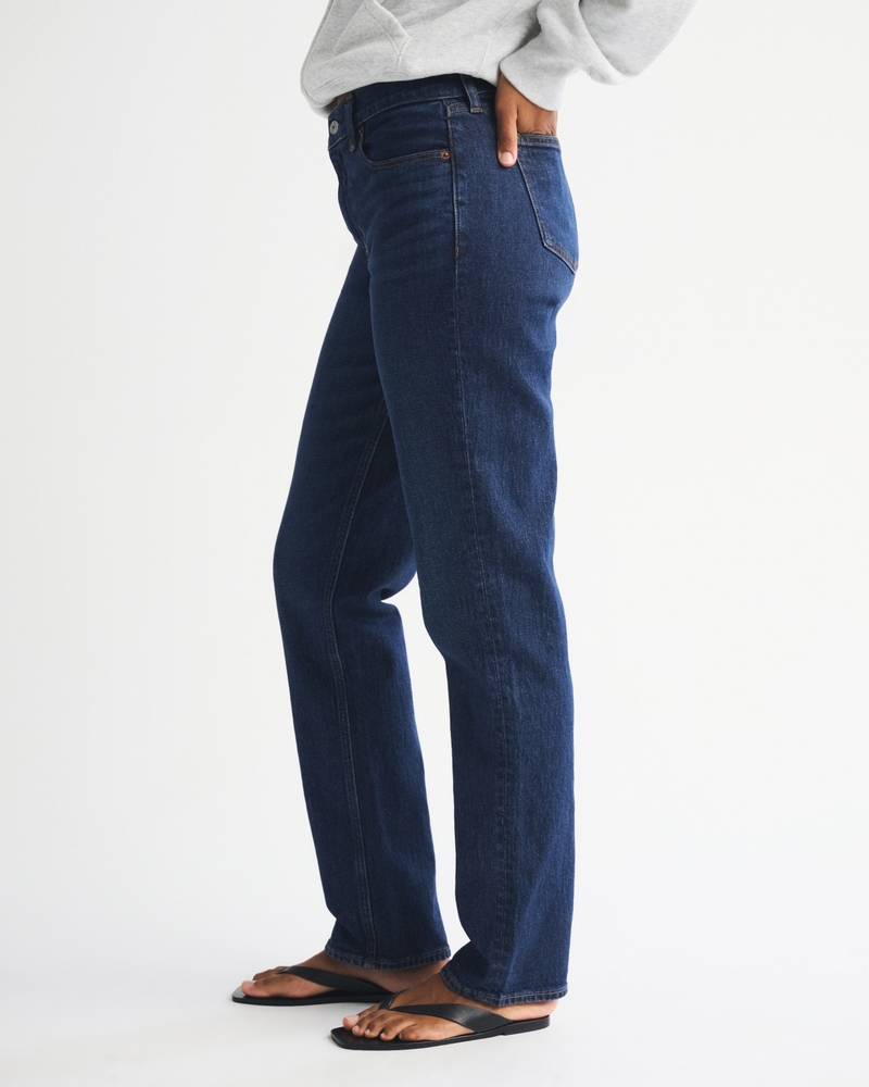 Women's Curve Love Mid Rise 90s Straight Jean | Women's Bottoms