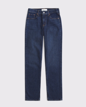Curve Love Mid Rise 90s Straight Jean
