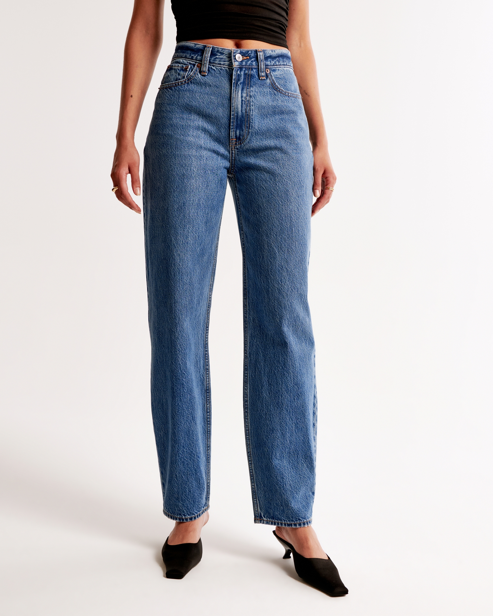 High Rise Tapered Loose Jean