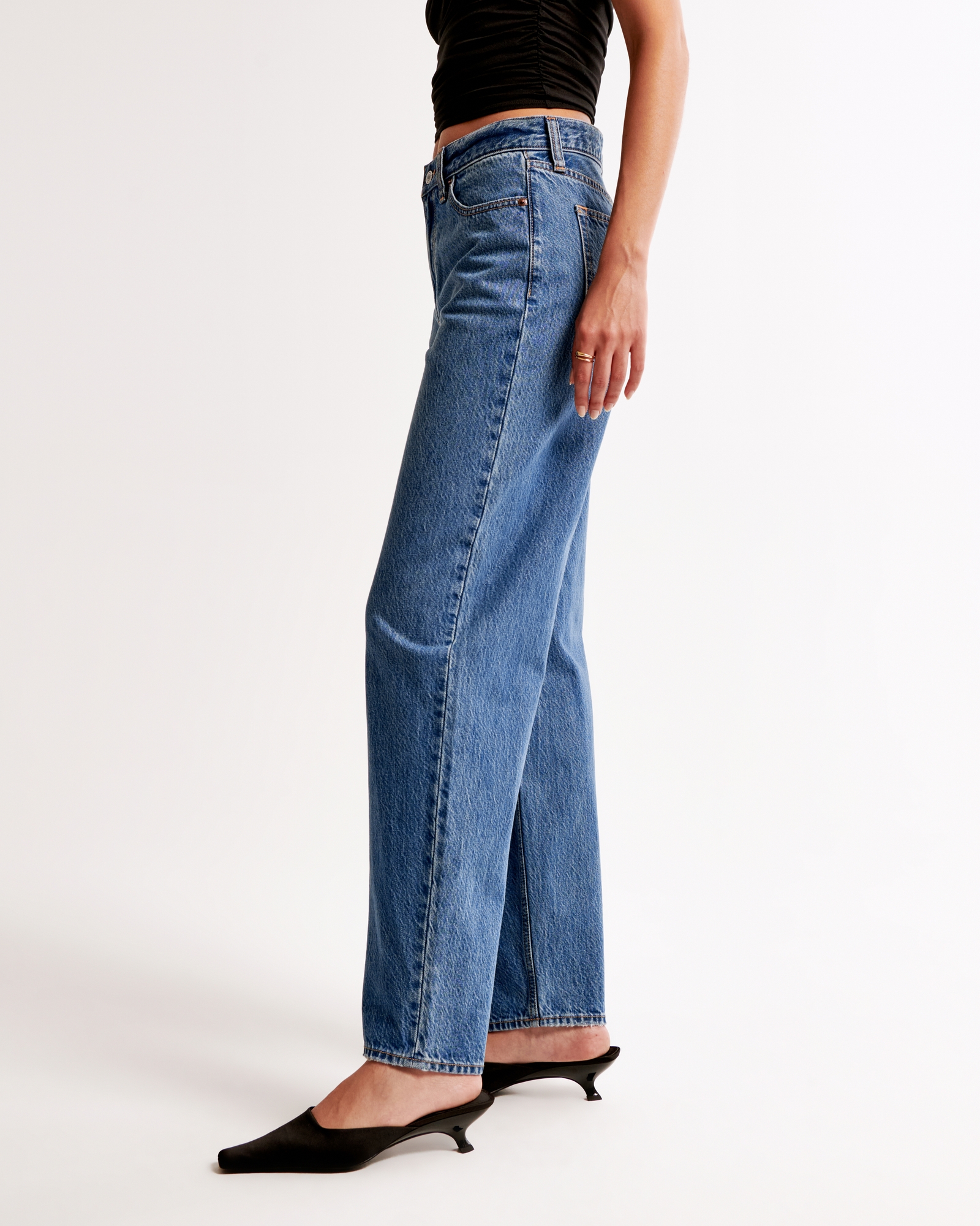 High Rise Tapered Loose Jean