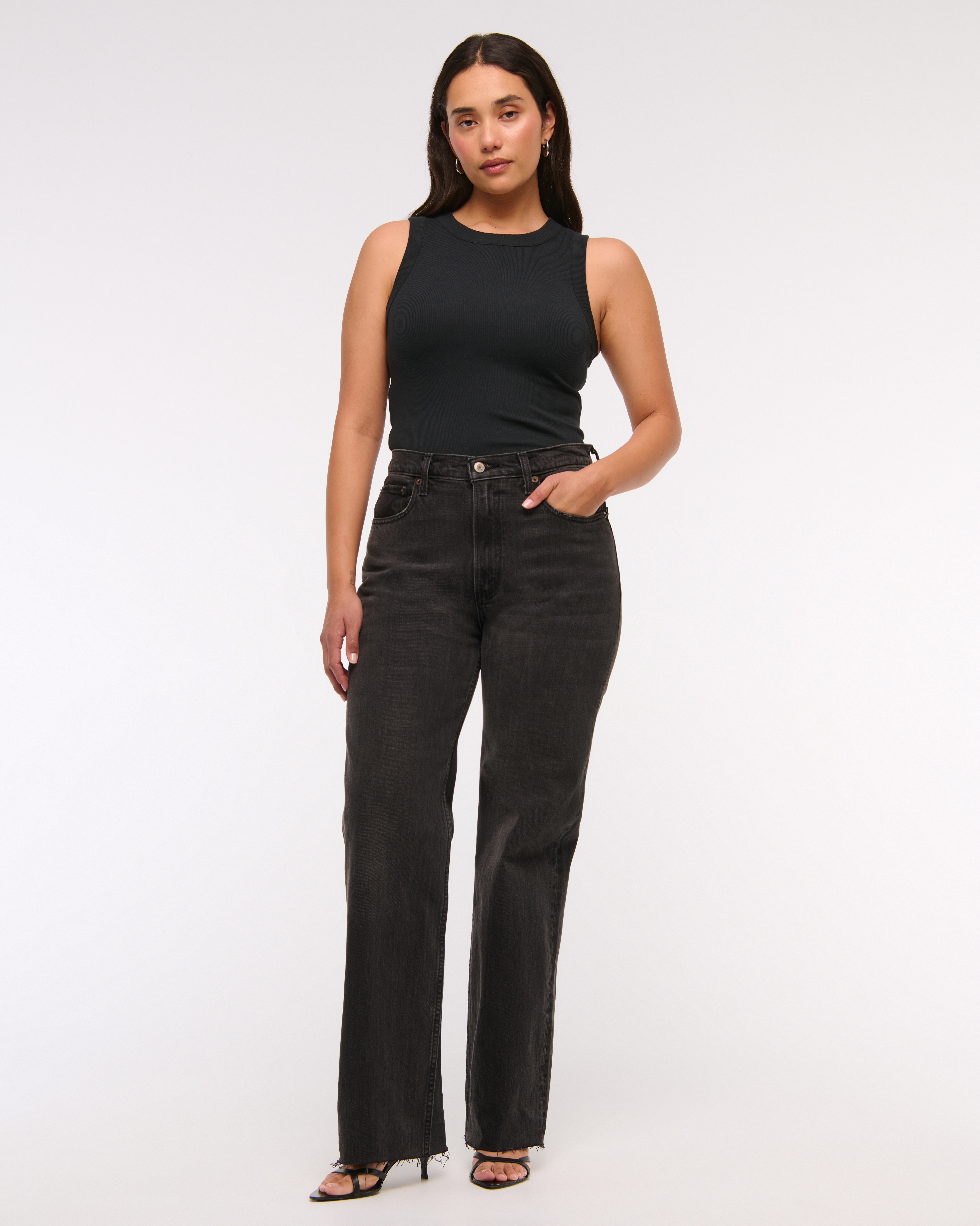 Women's High Rise 90s Relaxed Jean | Women's Clearance