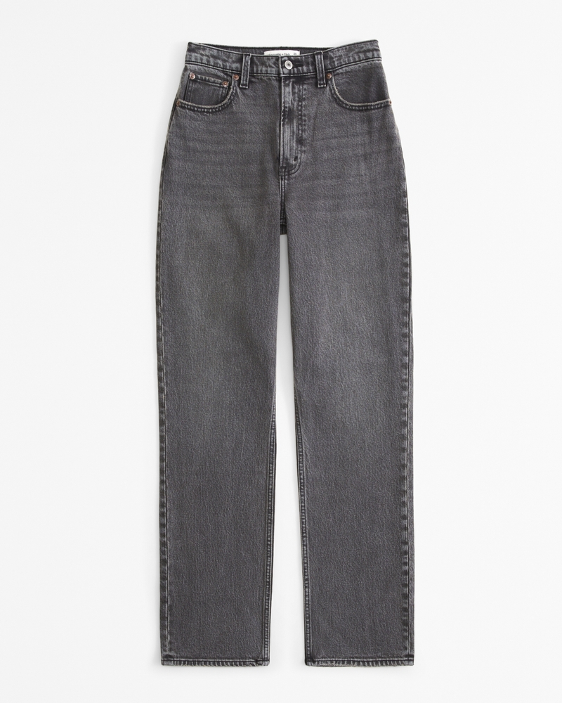 NWOT ABERCROMBIE & outlet FITCH ultra high rise straight jeans