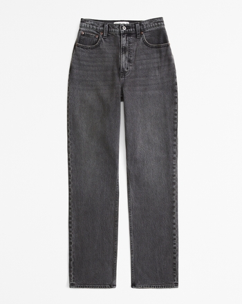 Curve Love Ultra High Rise 90s Straight Jean from Abercrombie & Fitch - $59.99