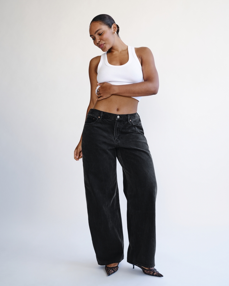 Curve Love Low Rise Ultra Loose Jean
