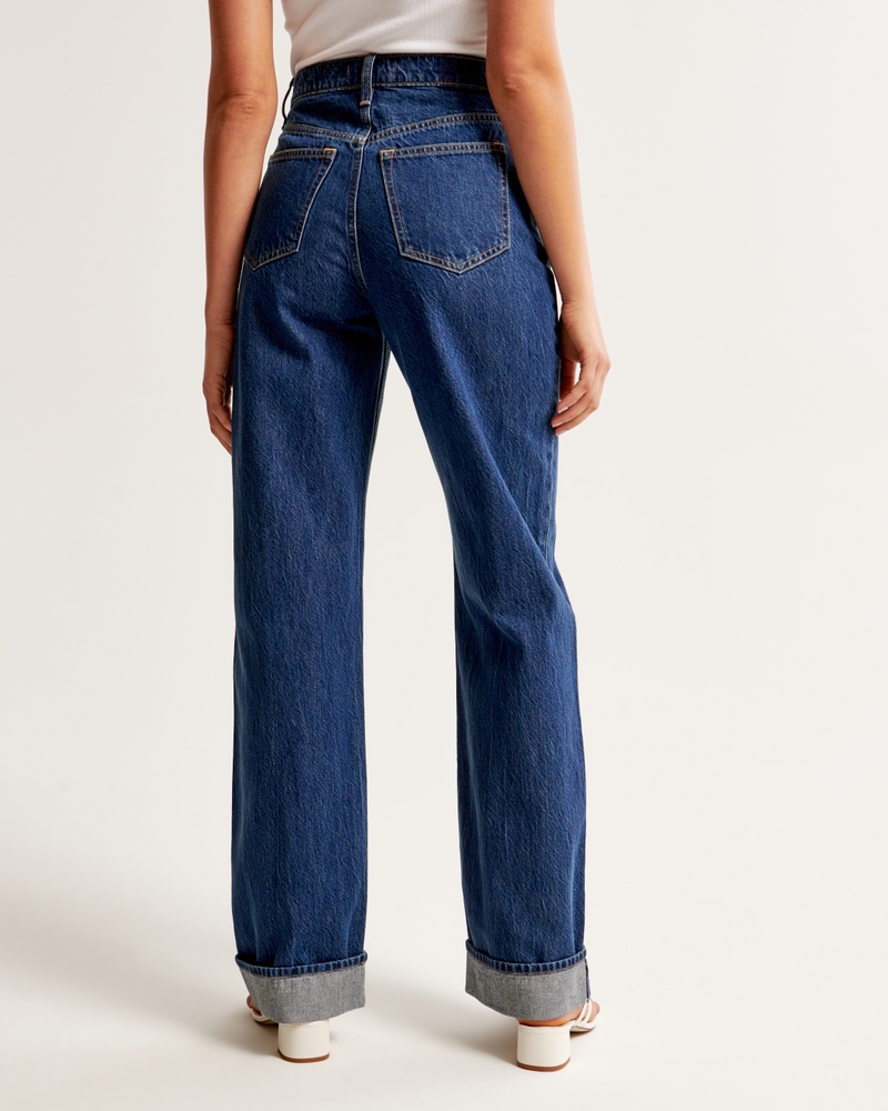 women's high rise loose fit jeans