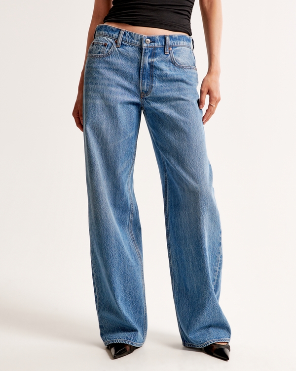 Low Rise Ultra Loose Jean, Medium view 2