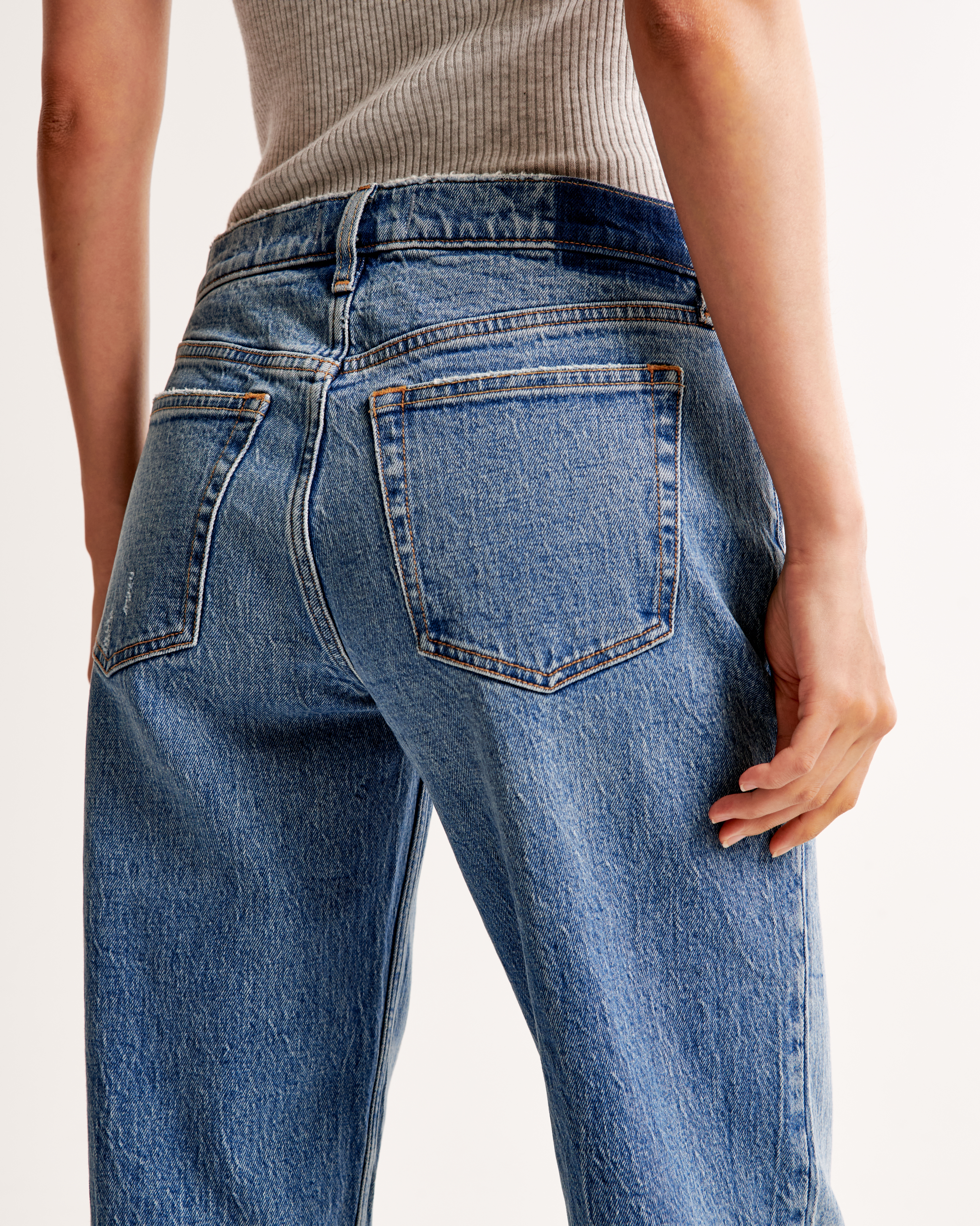 Abercrombie & Fitch Low Rise Baggy Jean