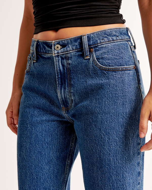 Women's Curve Love Low Rise Baggy Jean | Women's Clearance