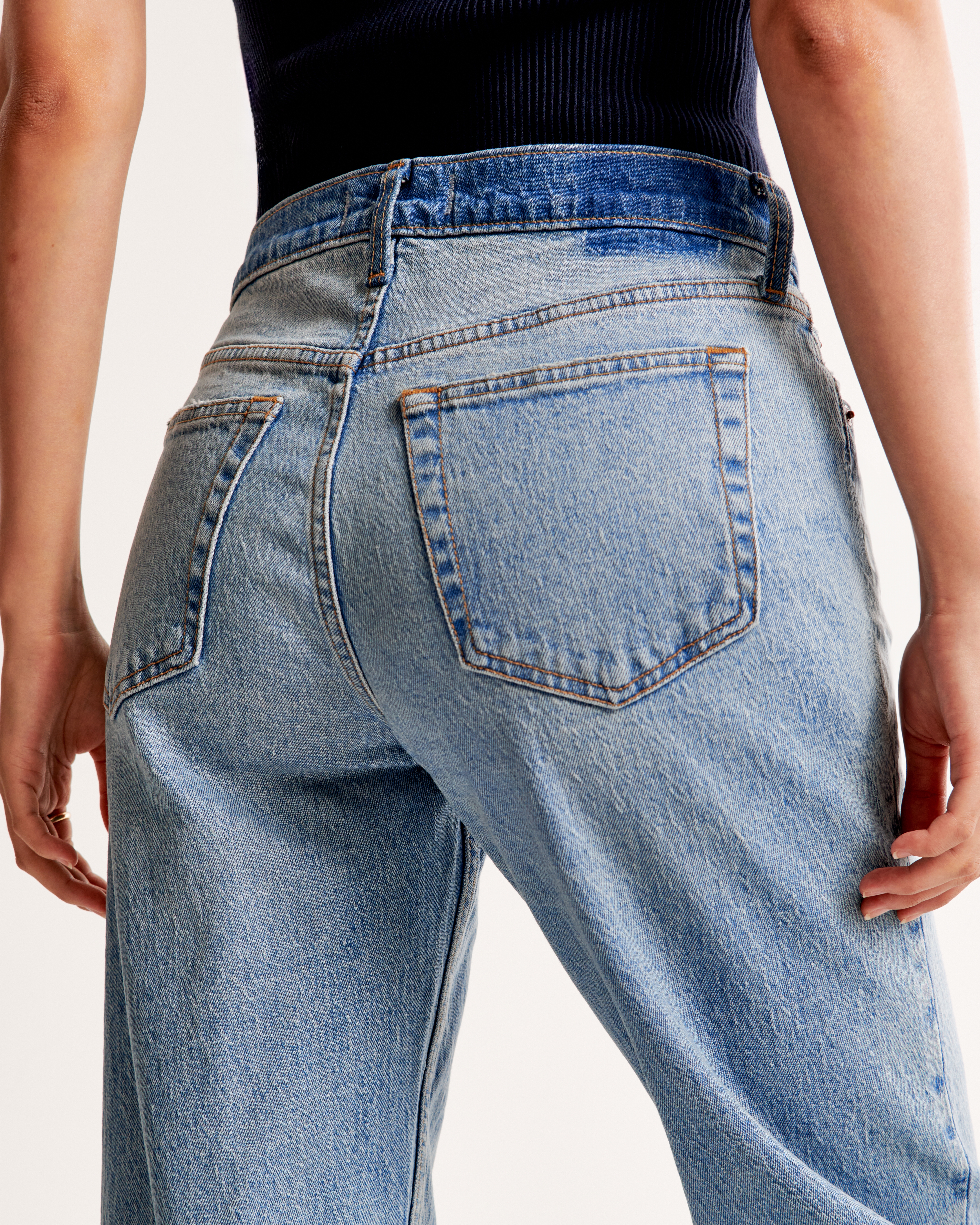Women's Low Rise Baggy Jean | Women's Bottoms | Abercrombie.com