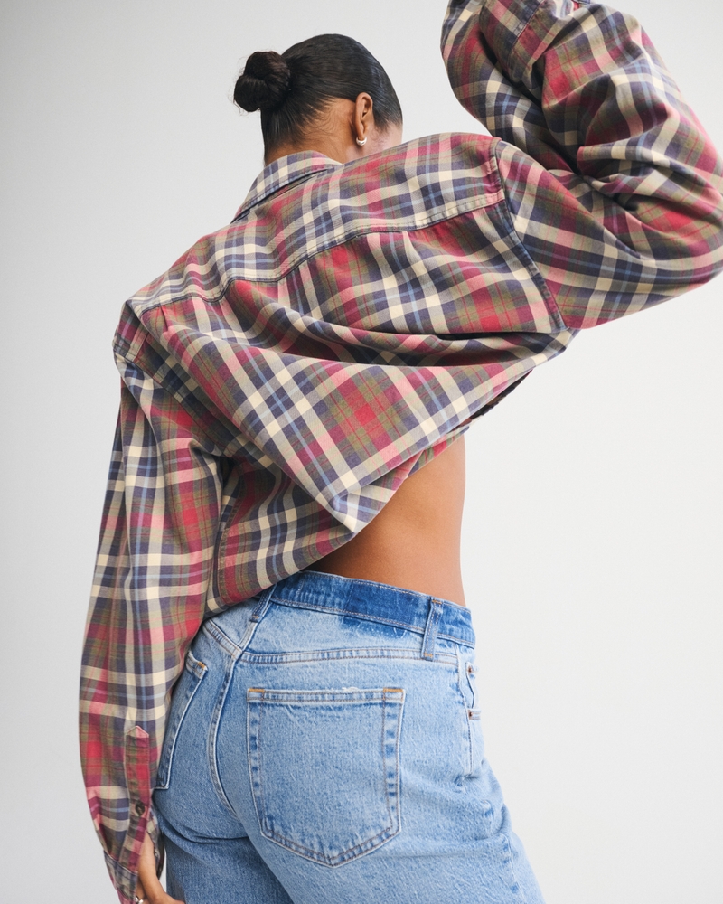 Curve Love Low Rise Baggy Jean