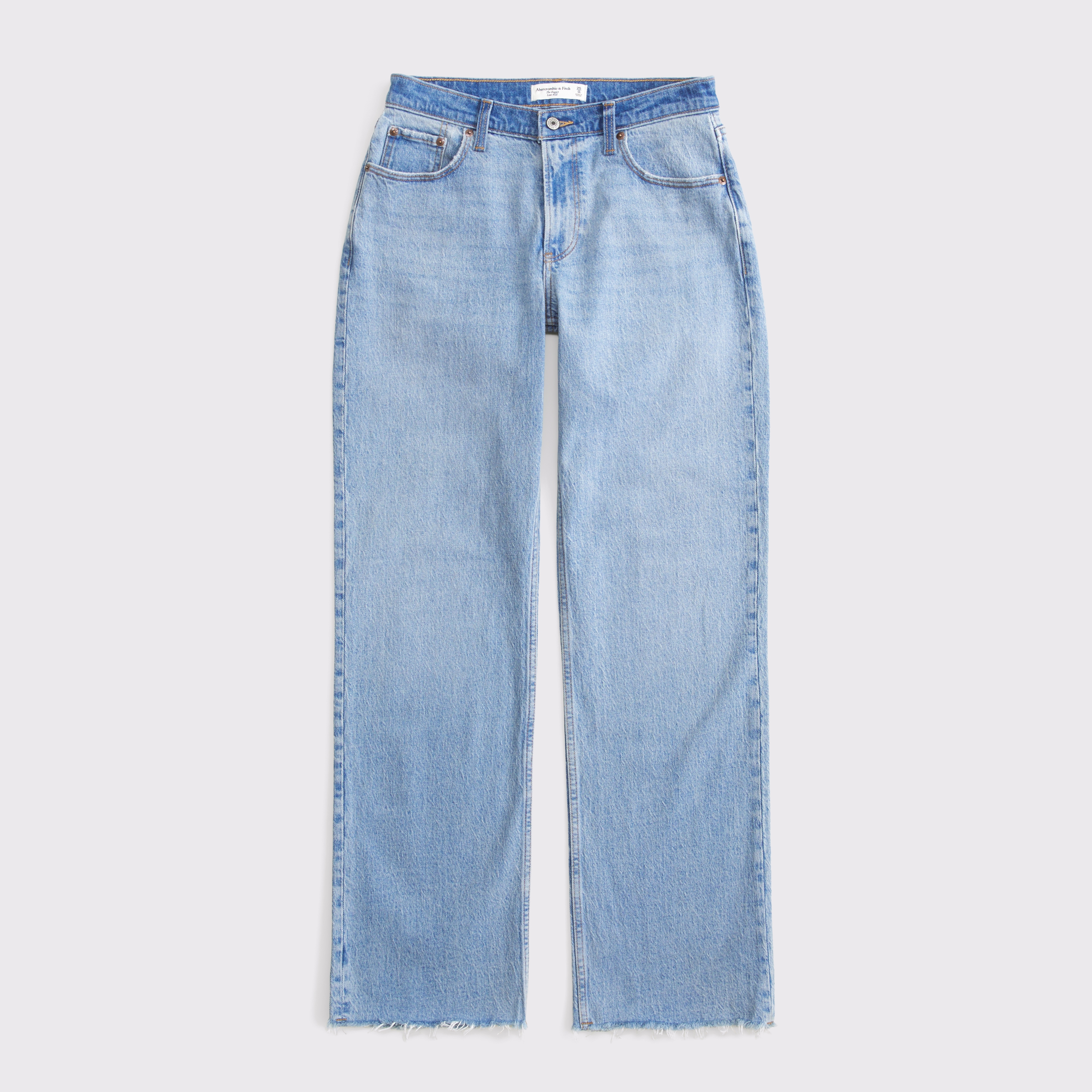 Abercrombie & Fitch Curve Love Low Rise Baggy Jean