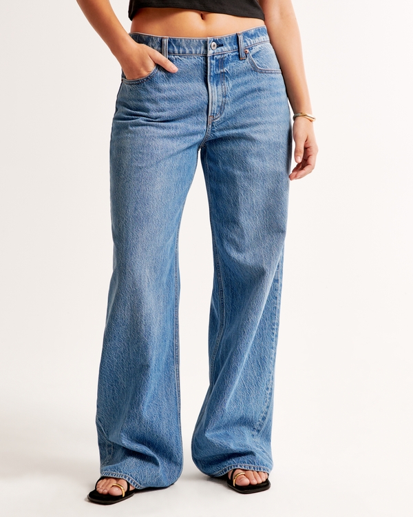 Women's Curve Love Low Rise Ultra Loose Jean | Women's Clearance