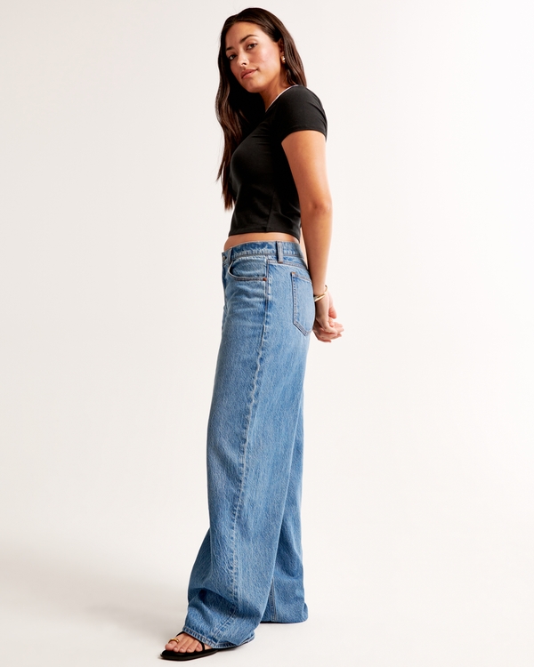 Curve Love Low Rise Ultra Loose Jean
