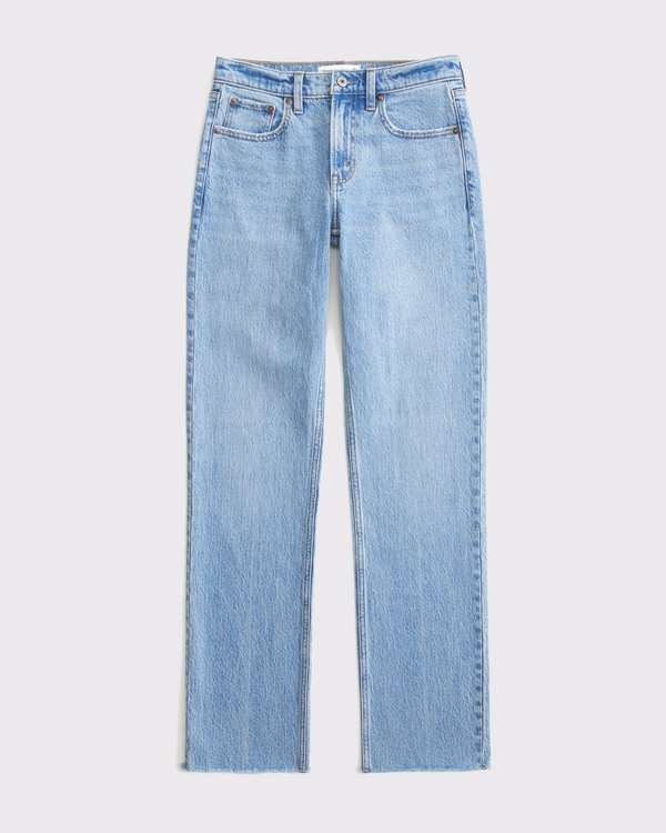 Mid Rise 90s Straight Jean, Medium view 1