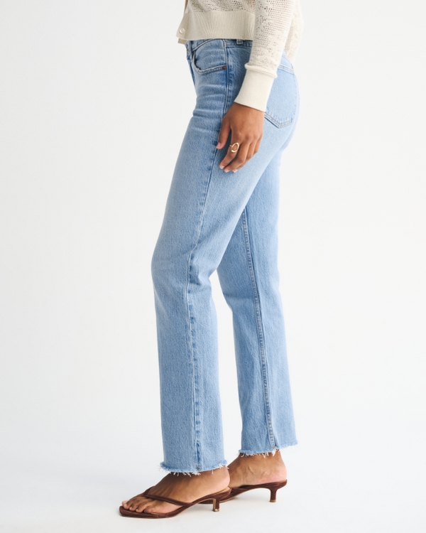 Curve Love Mid Rise 90s Straight Jean