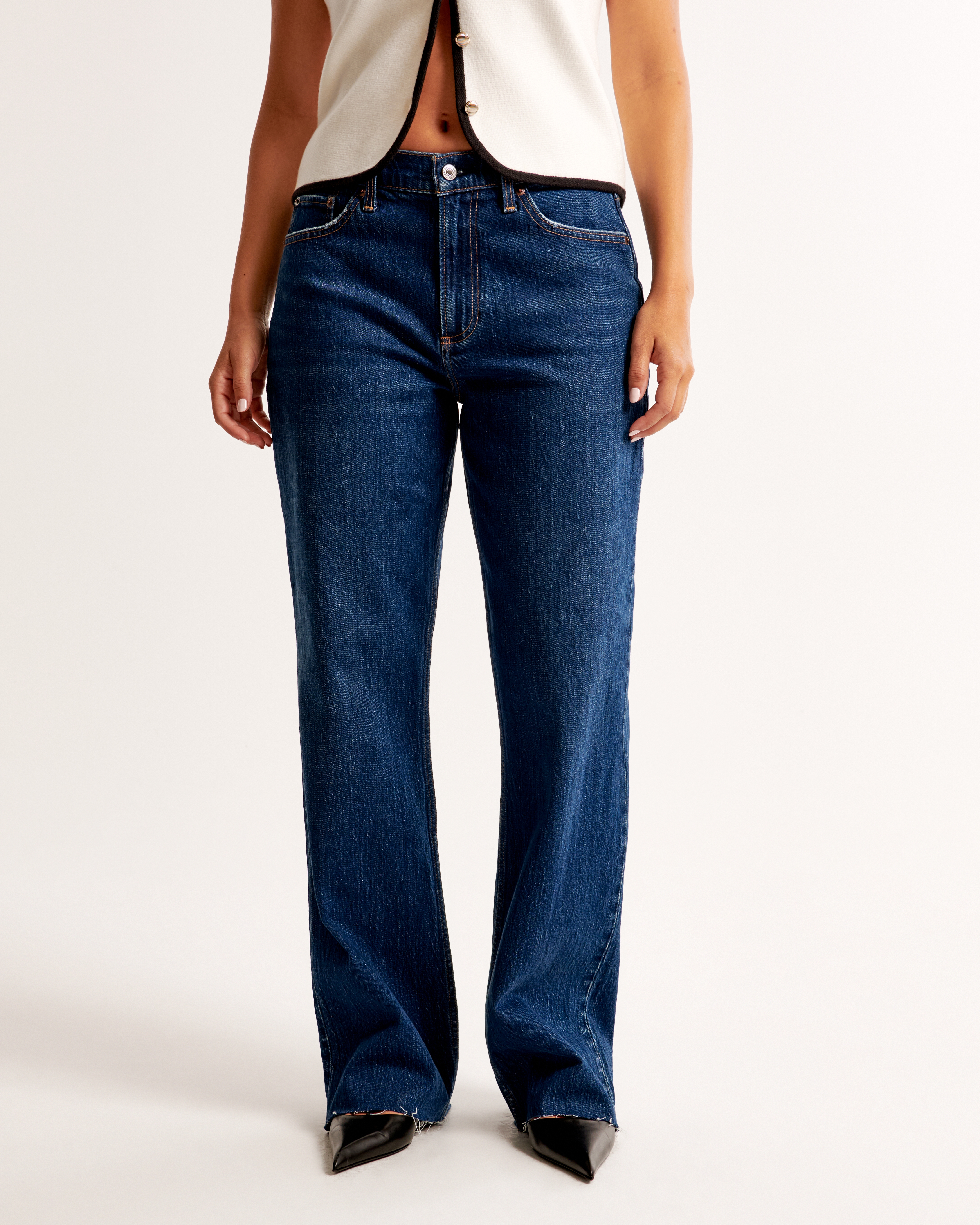 ANDMARY】Heart hip denim