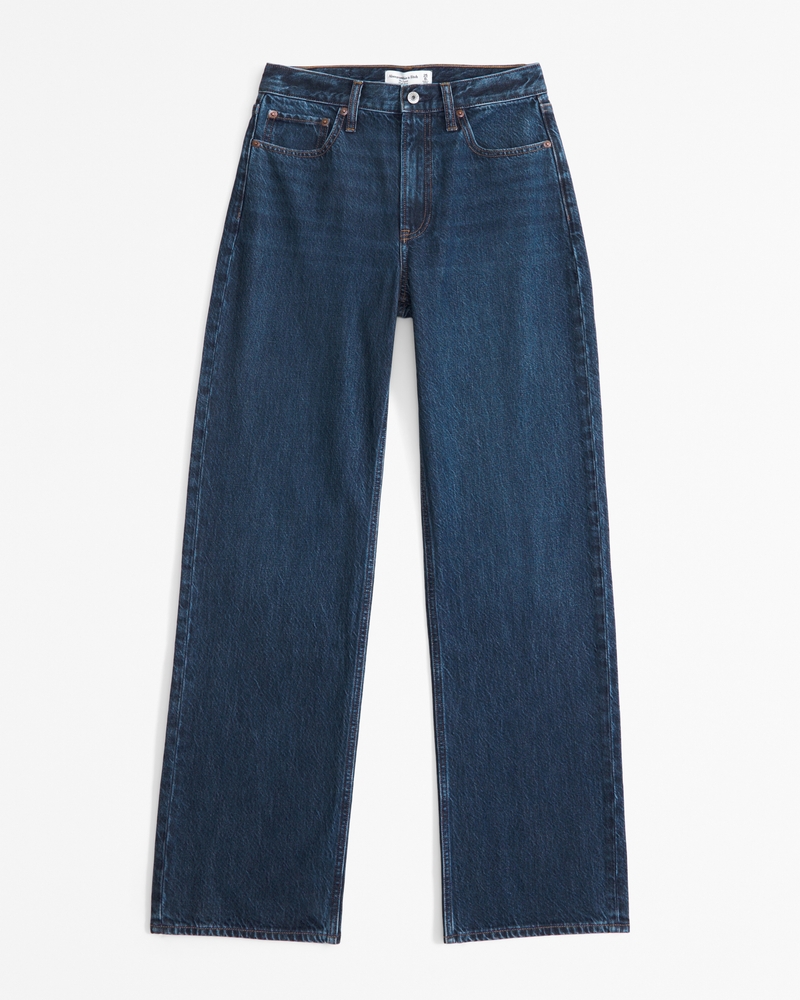 Women's High Rise Loose Jean | Women's Bottoms | Abercrombie.com