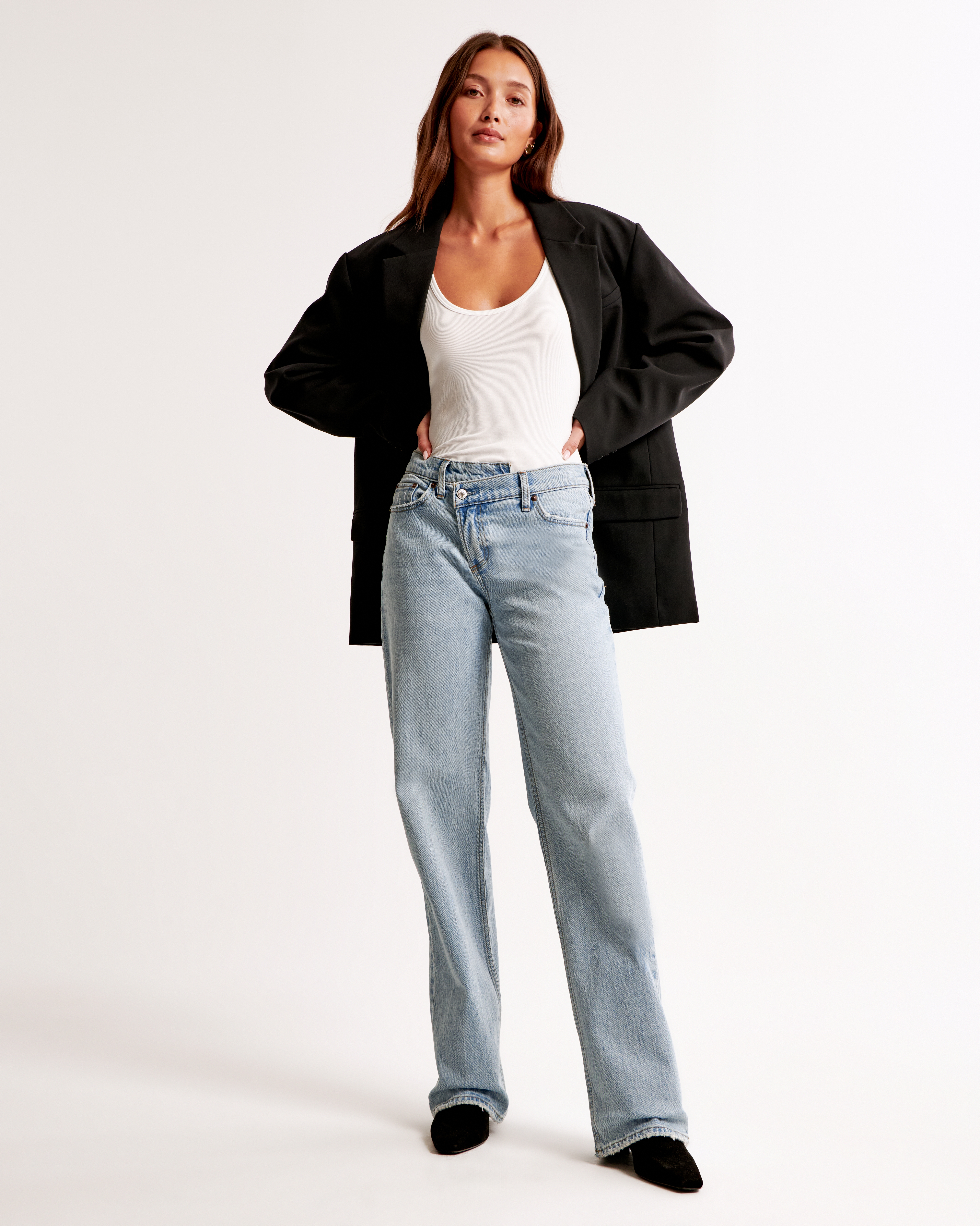 Abercrombie & Fitch Low Rise Baggy Jean