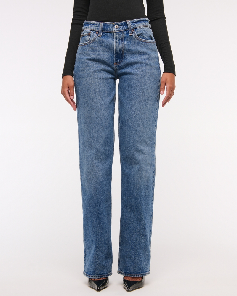 Women's Curve Love Low Rise Baggy Jean | Women's Clearance