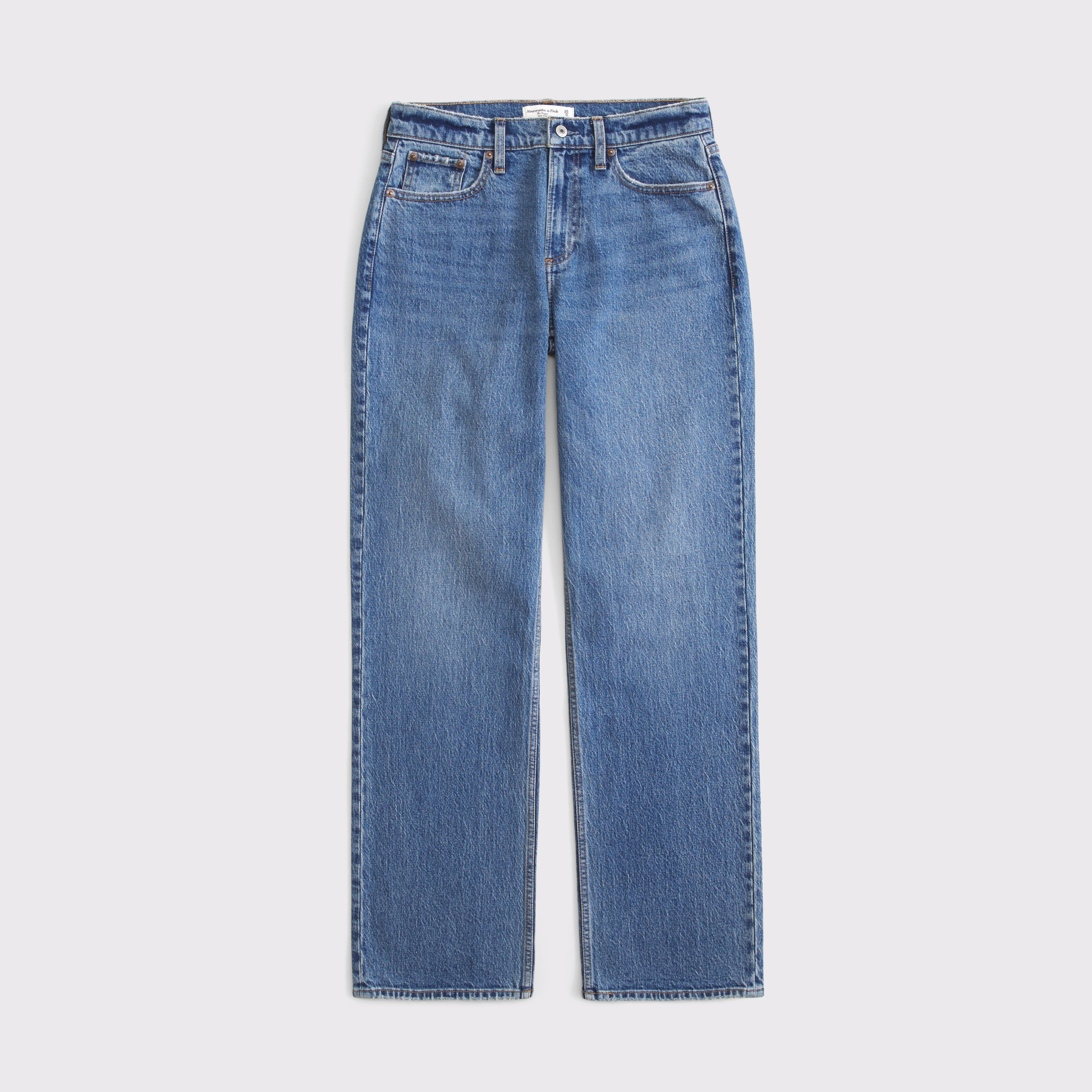 Abercrombie & Fitch Curve Love Low Rise Baggy Jean