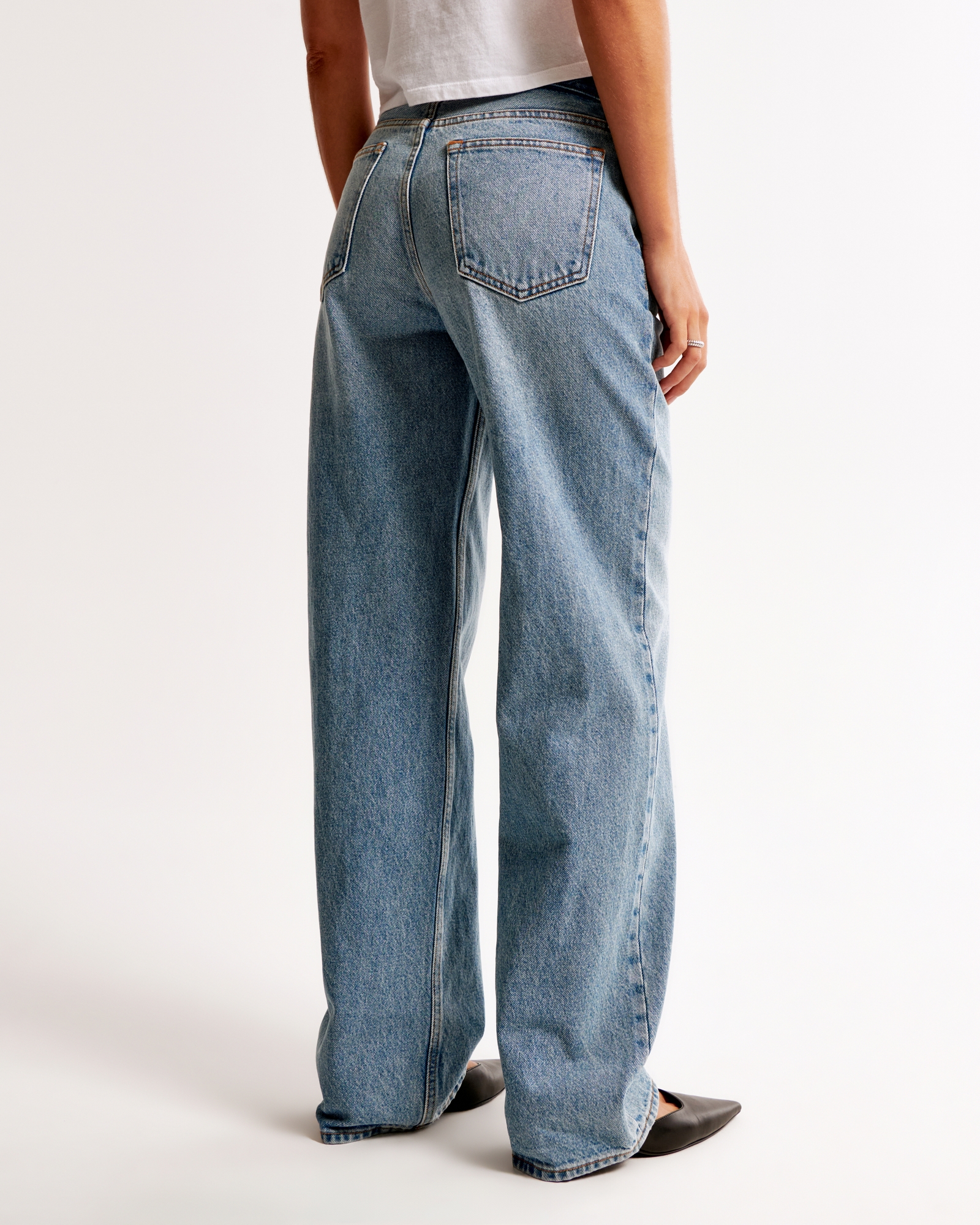 Mid Rise Slouchy Jean