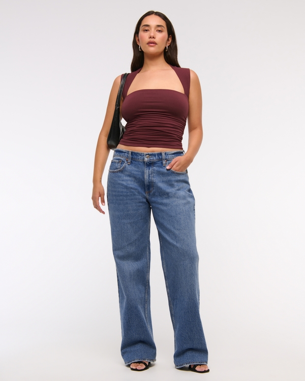 Low Rise Baggy Jean, Medium