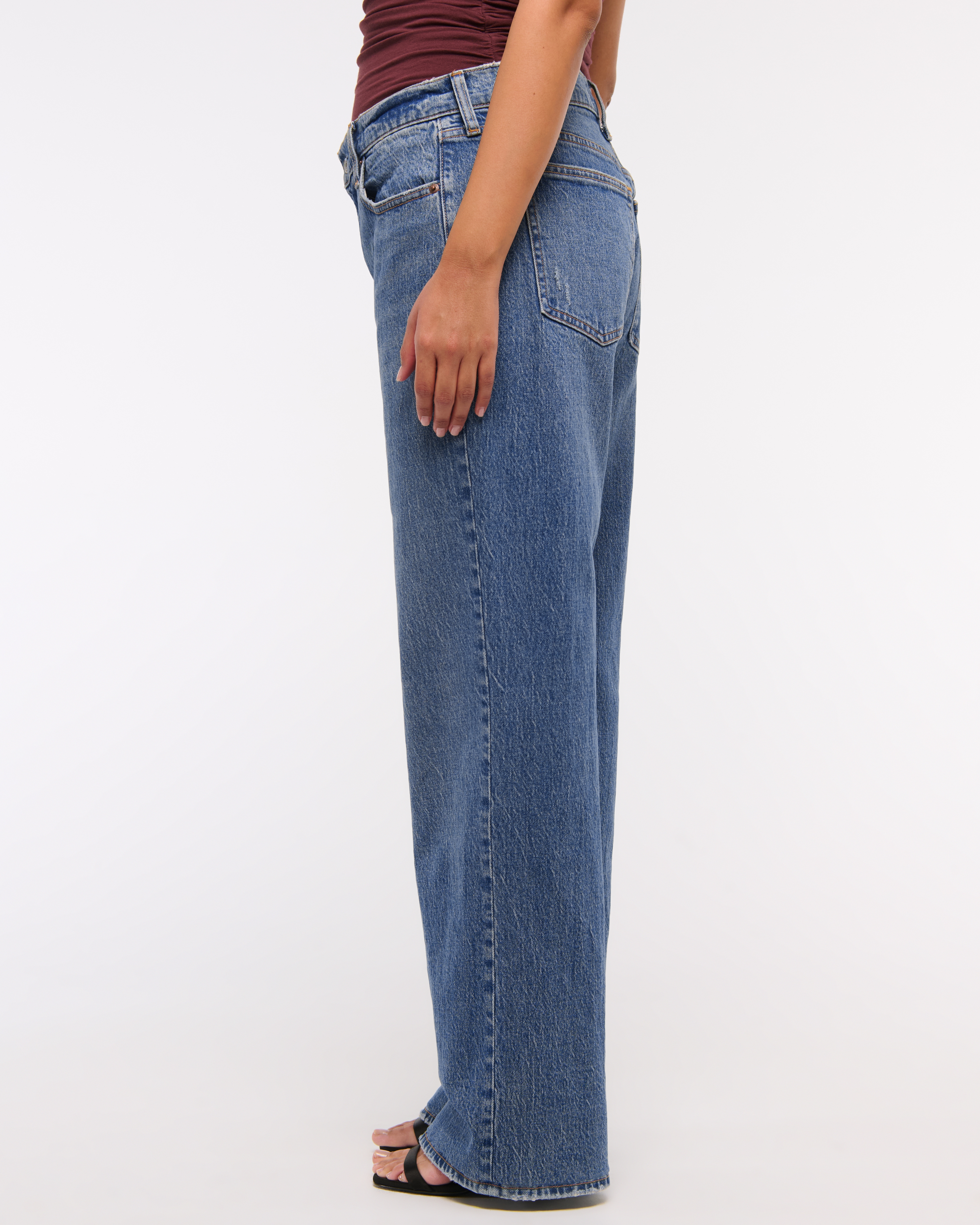 Abercrombie & Fitch Low Rise Baggy Jean