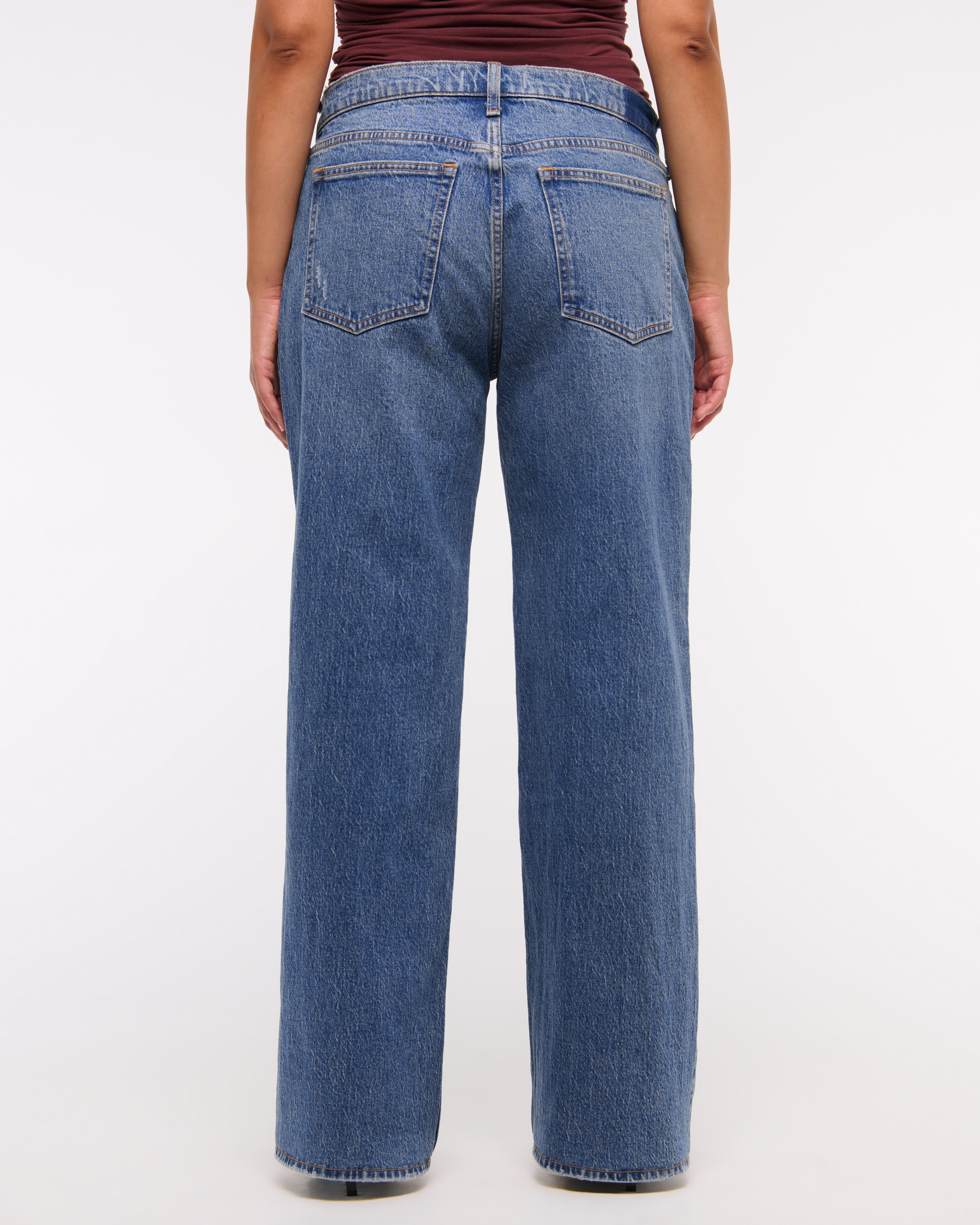 Abercrombie & Fitch Low Rise Baggy Jean