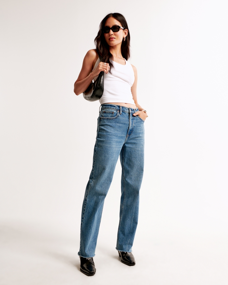 High Rise Vintage Straight Jean